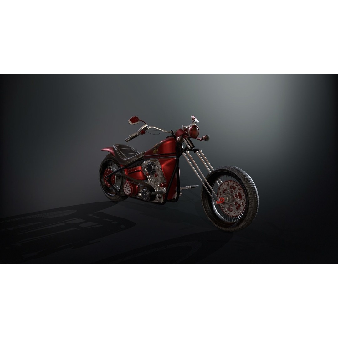 Zombie Biker 3D Model – Low Poly Character with Rigging and Animations - View 18
