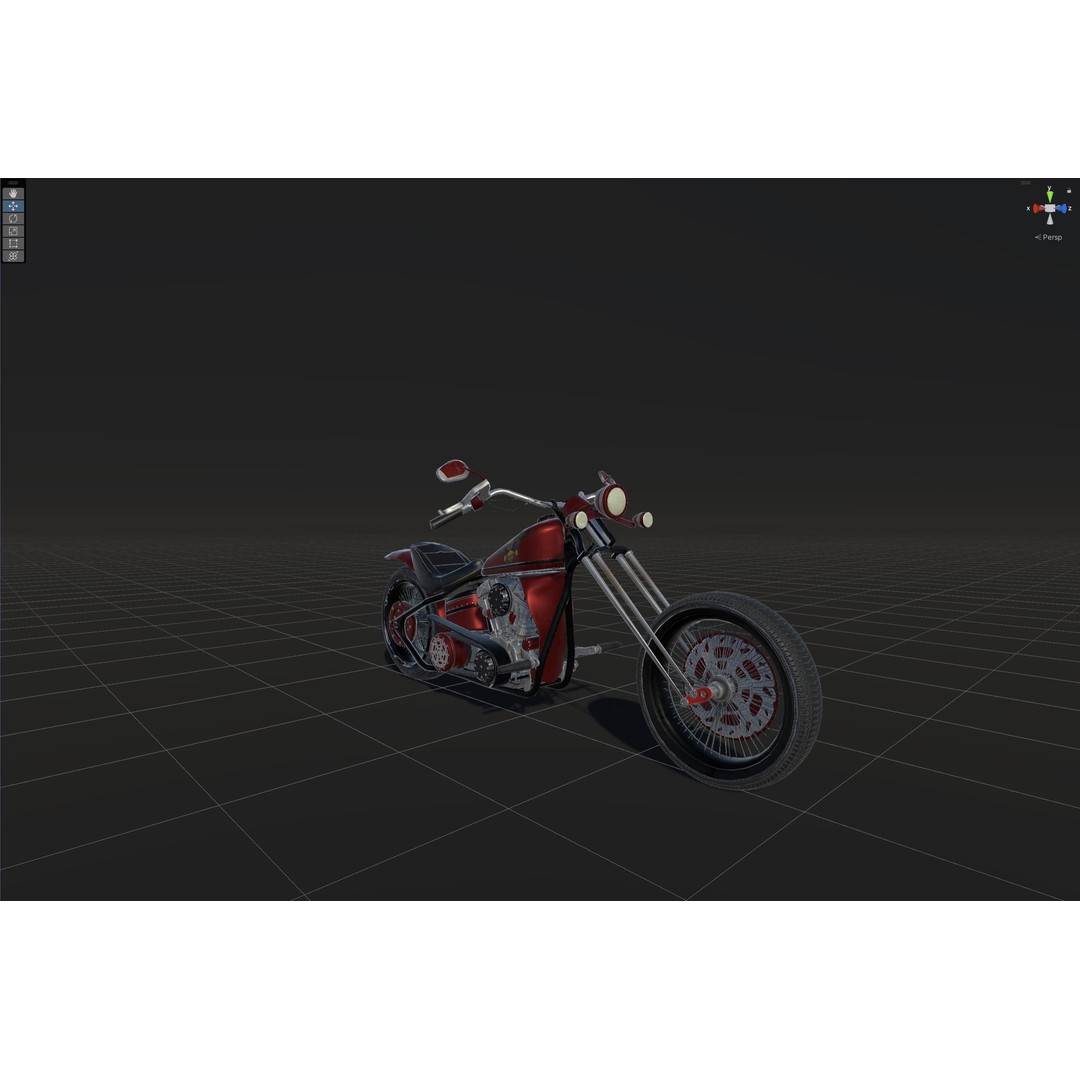 Zombie Biker 3D Model – Low Poly Character with Rigging and Animations - View 54
