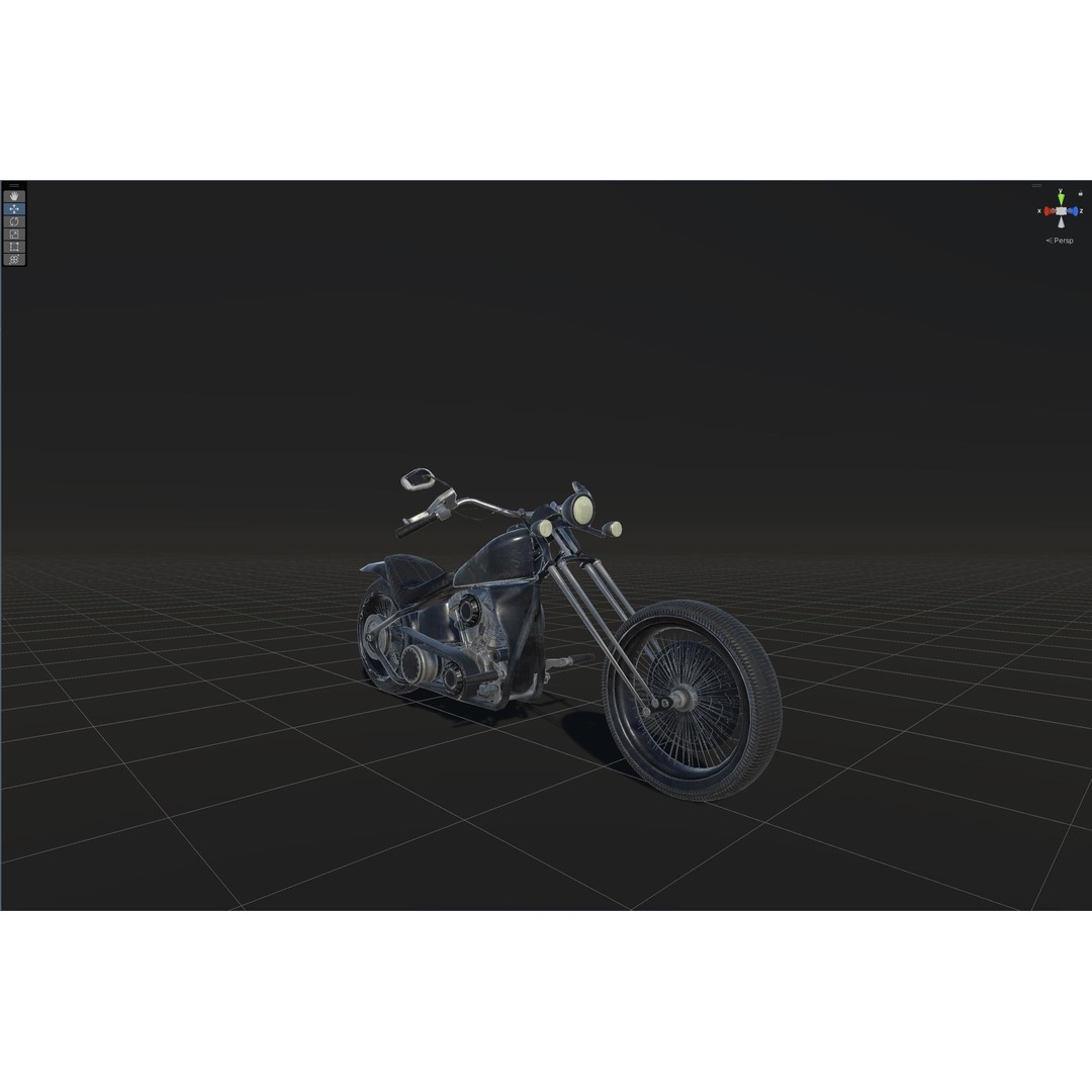 Zombie Biker 3D Model – Low Poly Character with Rigging and Animations - View 58