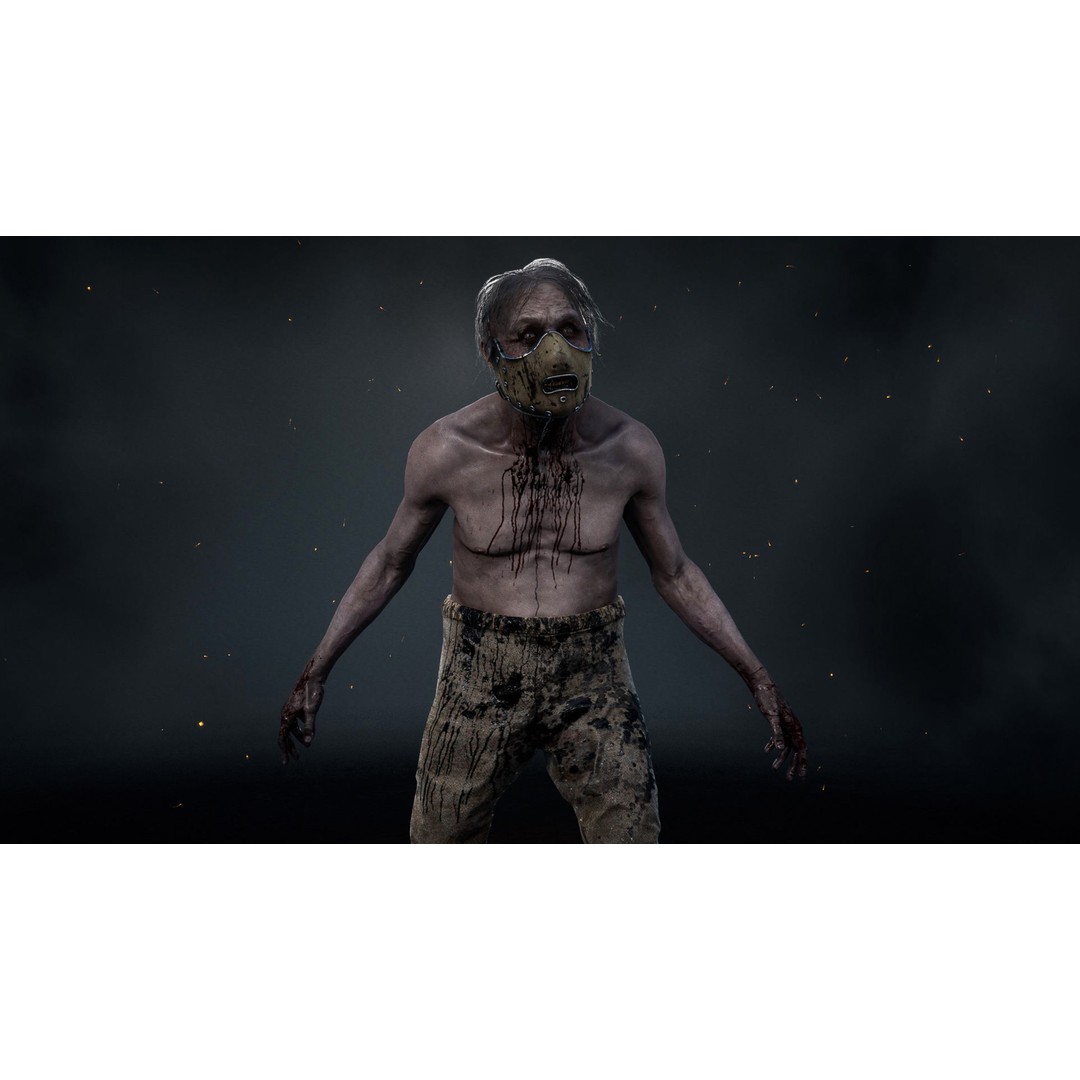 Patient Character 3D Model – Low Poly Rigged Game Asset, FBX - View 4