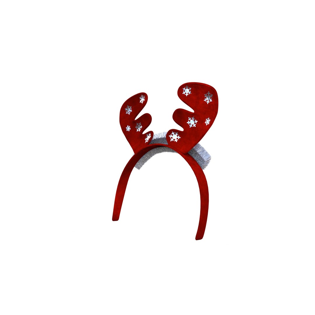 Christmas Dress 3D Model – Low Poly Game Ready Outfit, FBX - View 7