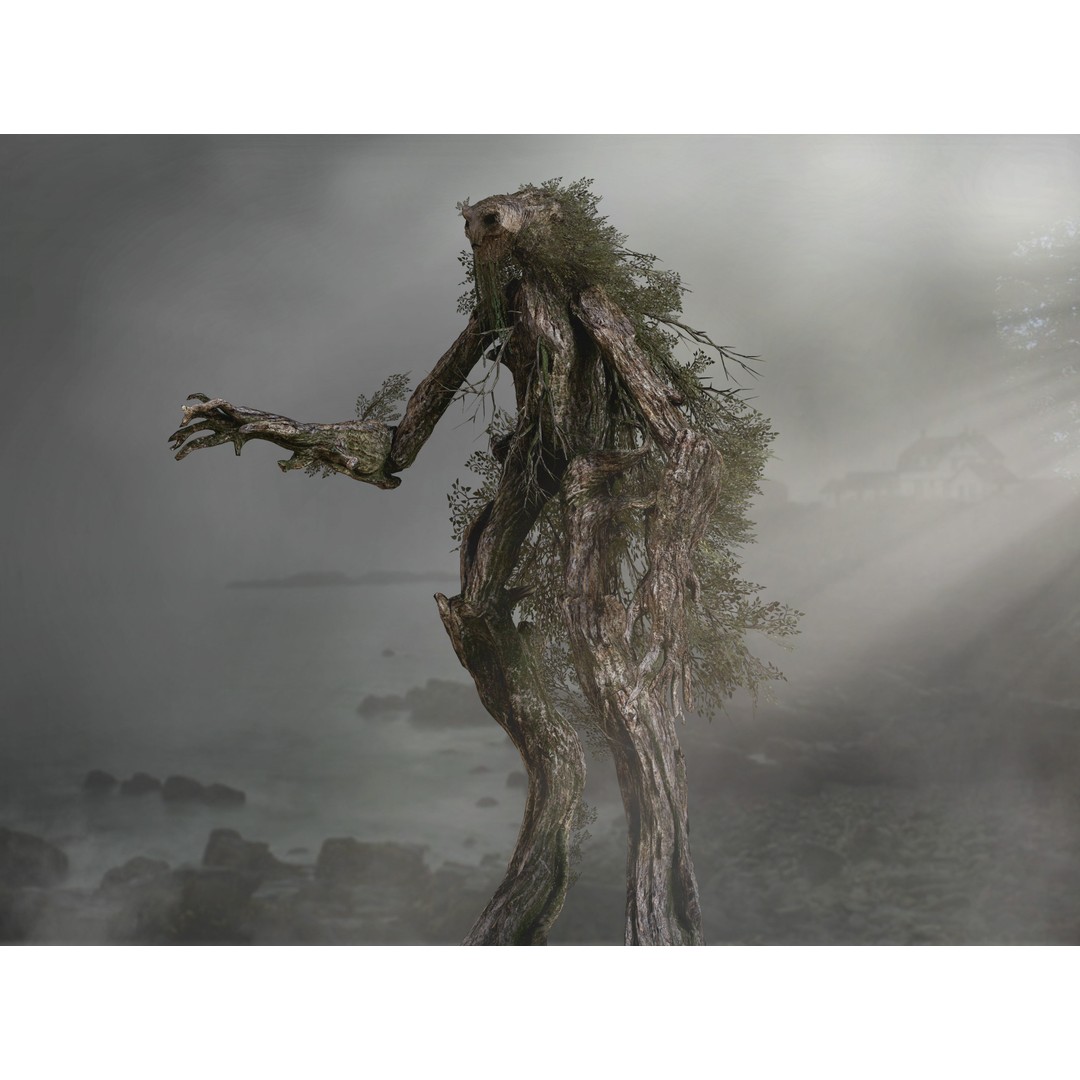 Dendroid 3D Model – Low Poly Rigged Character with PBR Textures, FBX - View 6