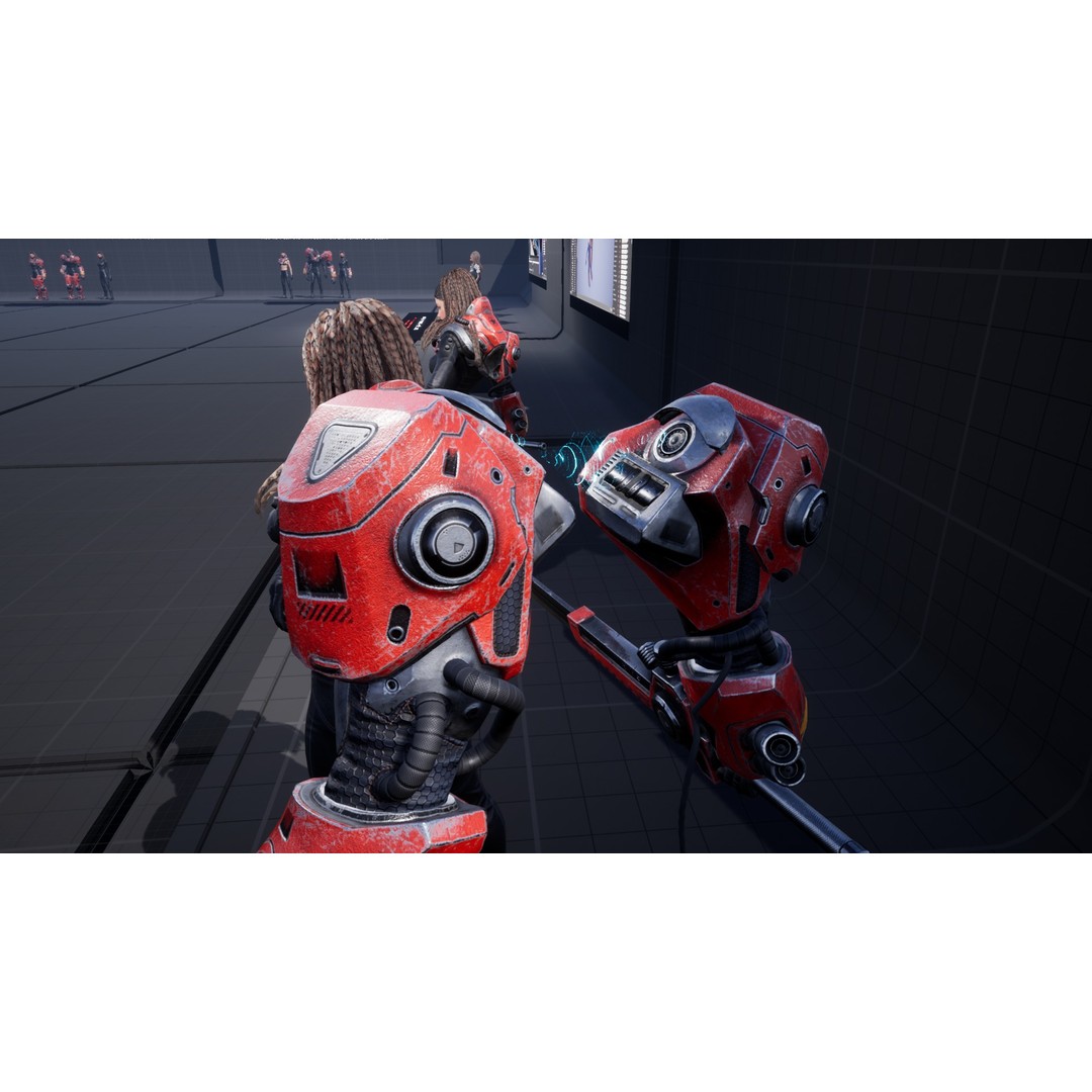 G2 Mech 3D Model – Low Poly Sci-Fi Character, Rigged, Game Ready - View 22