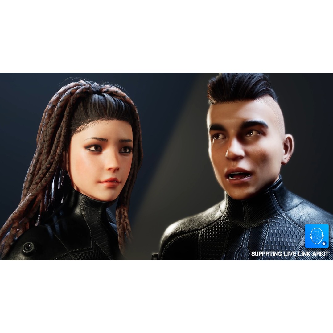 G2 Mech 3D Model – Low Poly Sci-Fi Character, Rigged, Game Ready - View 3