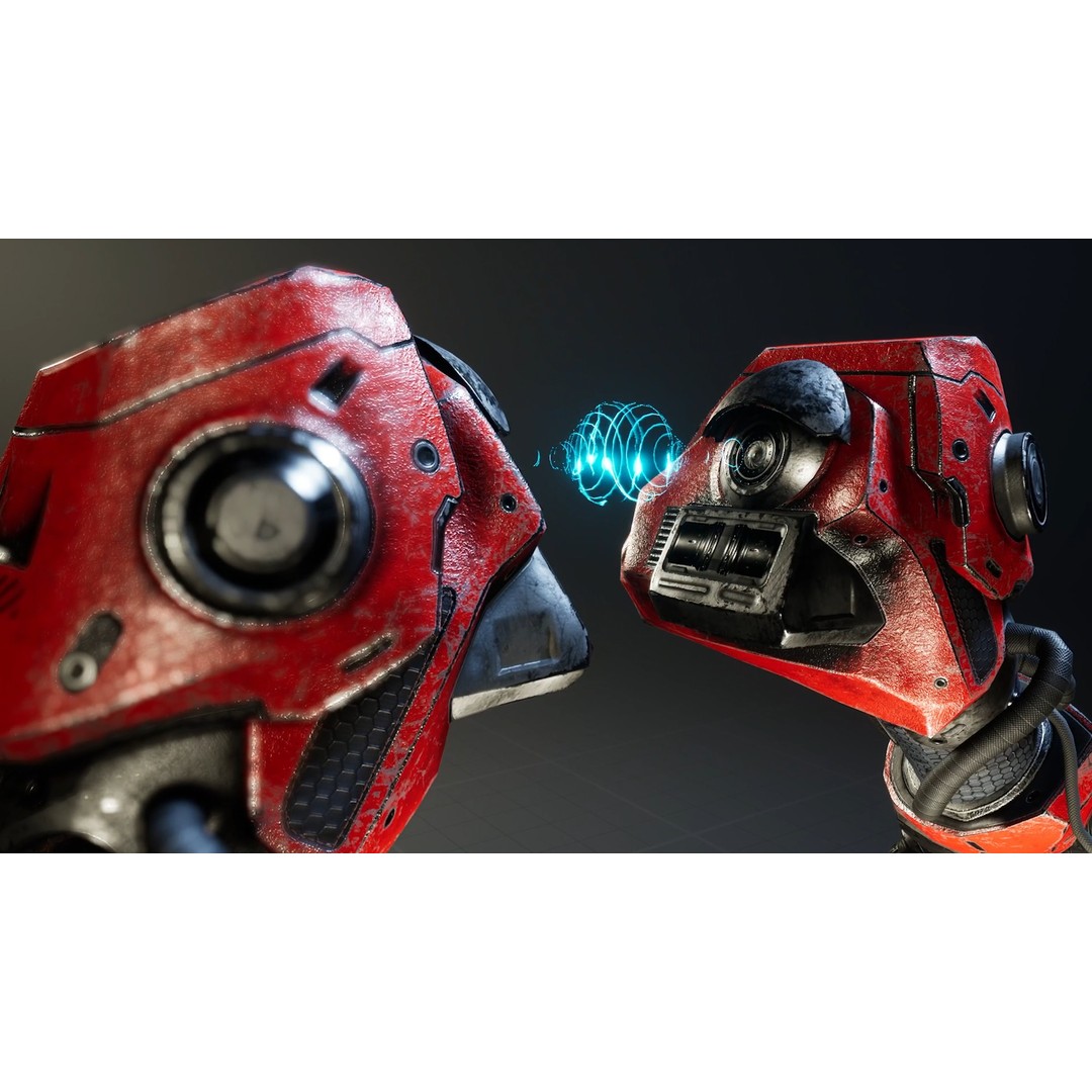 G2 Mech 3D Model – Low Poly Sci-Fi Character, Rigged, Game Ready - View 8
