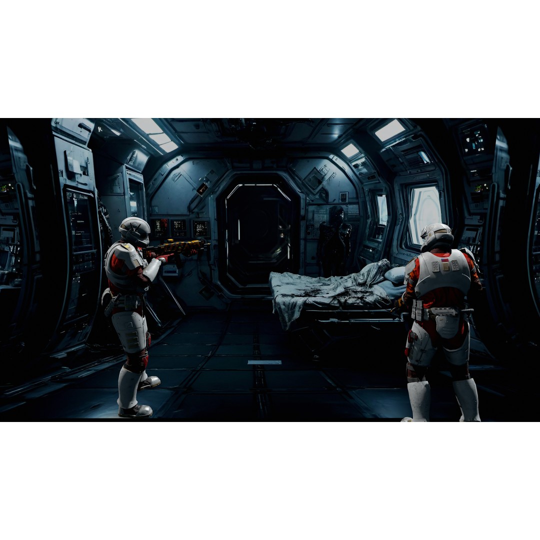 Sci-Fi Military Character 3D Model – Low Poly Game Asset, Rigged, PBR - View 22