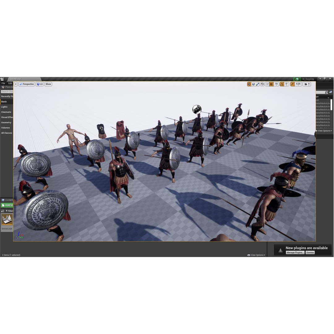 Spartan Hoplite 3D Model – Low Poly Character, Game Ready, FBX - View 16