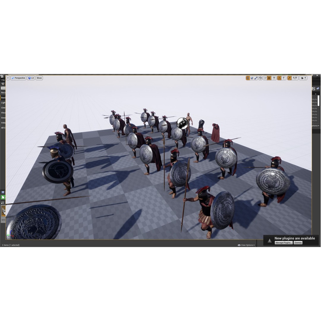 Spartan Hoplite 3D Model – Low Poly Character, Game Ready, FBX - View 18