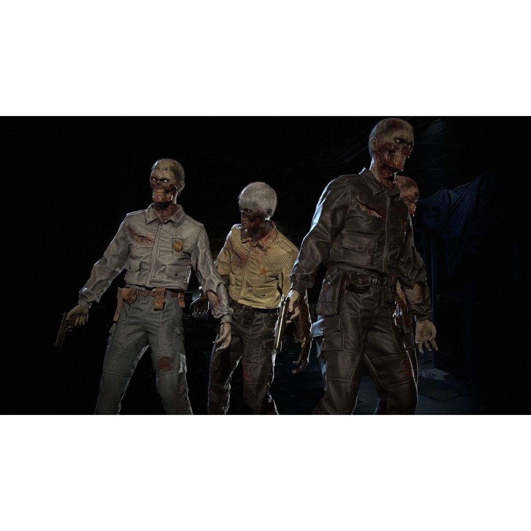 SuperZombie8 3D Model – Low Poly Character, Rigged, PBR Textures - View 23