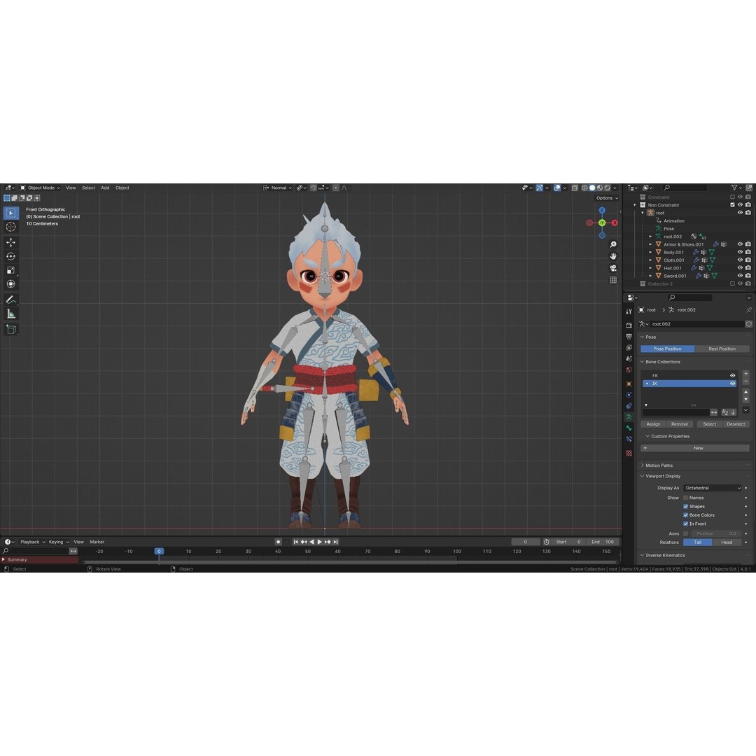 Low Poly 3D Character Model – Stylized Game Ready Bundle Edition, FBX - View 11