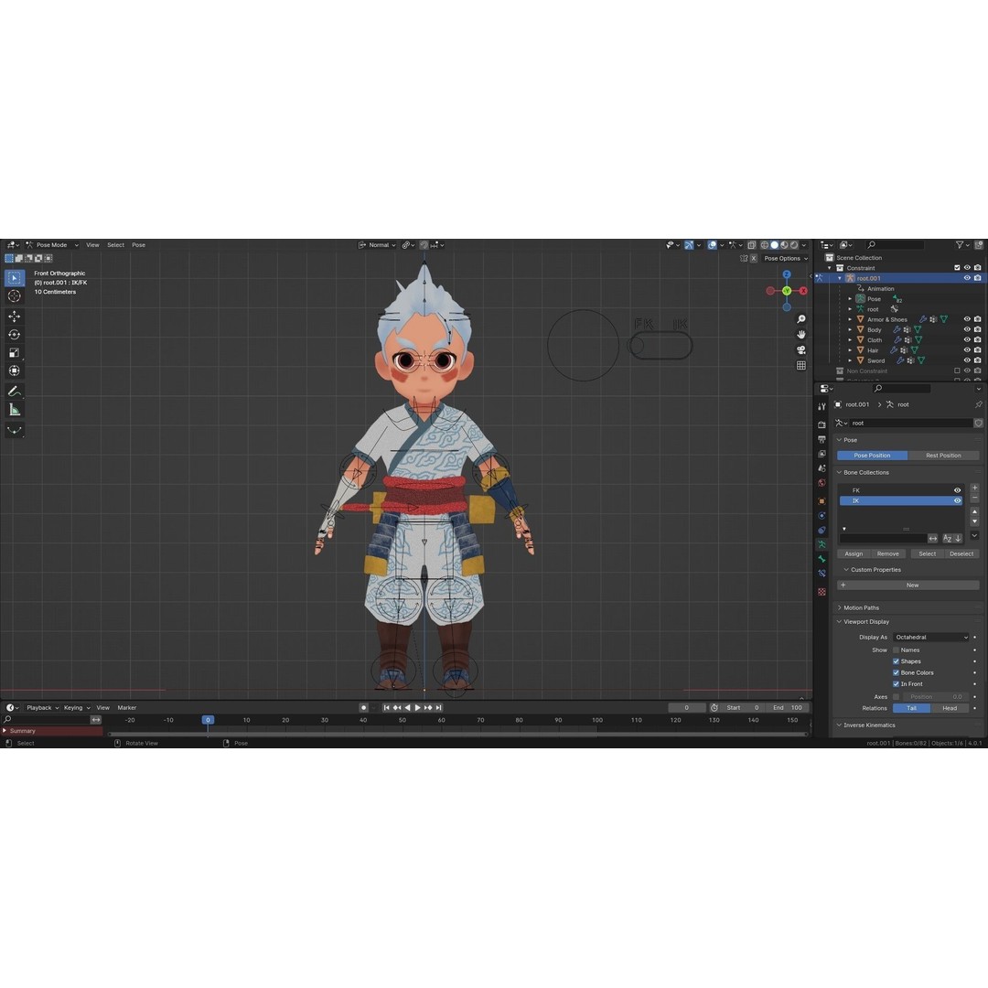 Low Poly 3D Character Model – Stylized Game Ready Bundle Edition, FBX - View 12