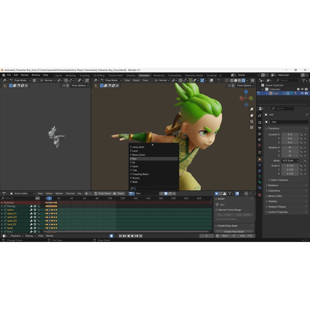 Low Poly 3D Character Model – Stylized Game Ready Bundle Edition, FBX - View 25