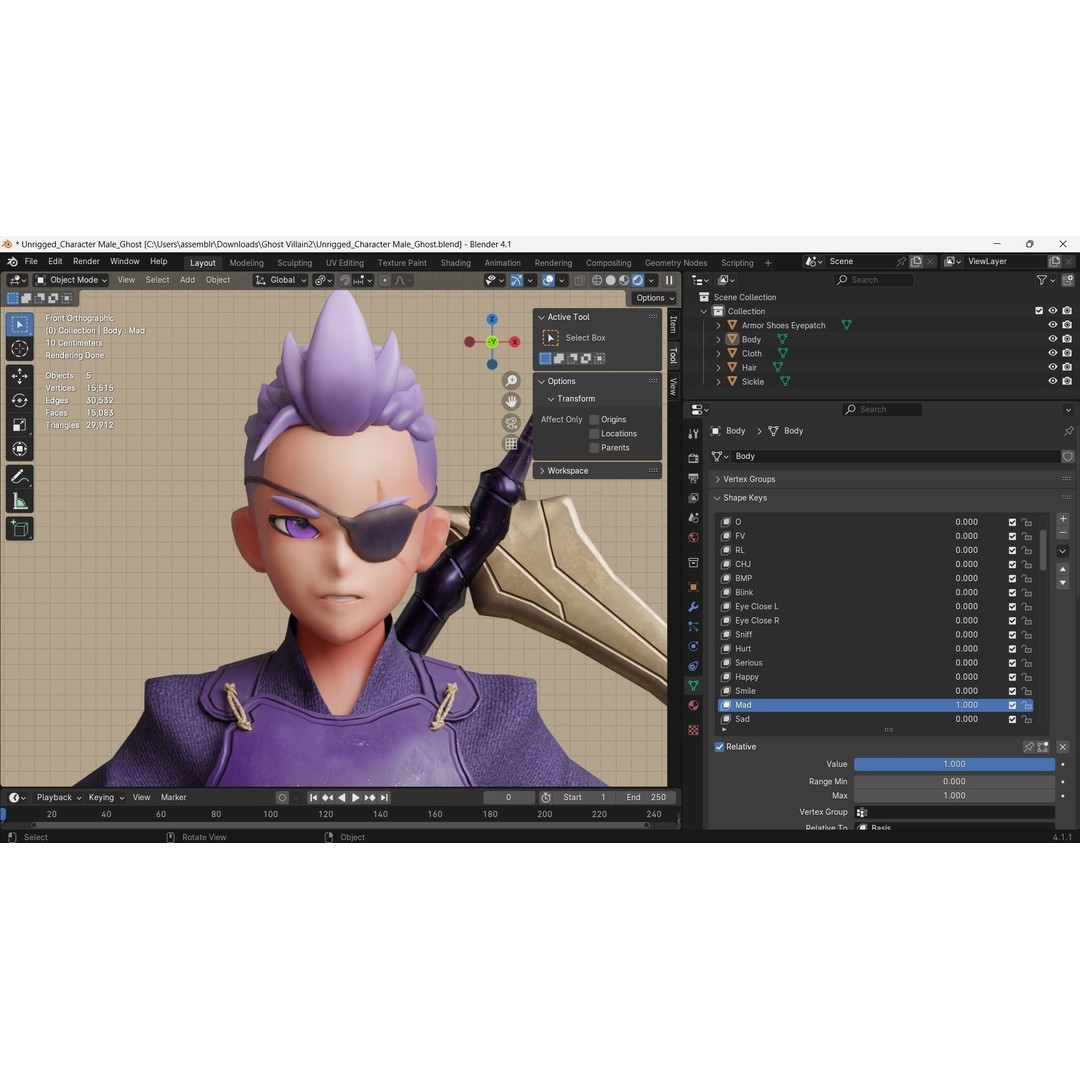 Low Poly 3D Character Model – Stylized Game Ready Bundle Edition, FBX - View 33