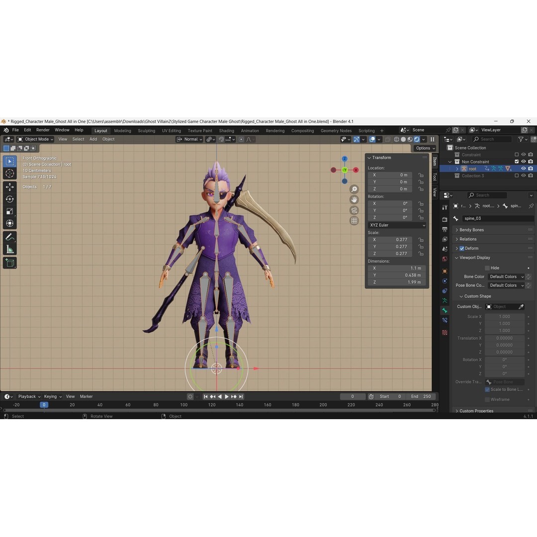 Low Poly 3D Character Model – Stylized Game Ready Bundle Edition, FBX - View 36
