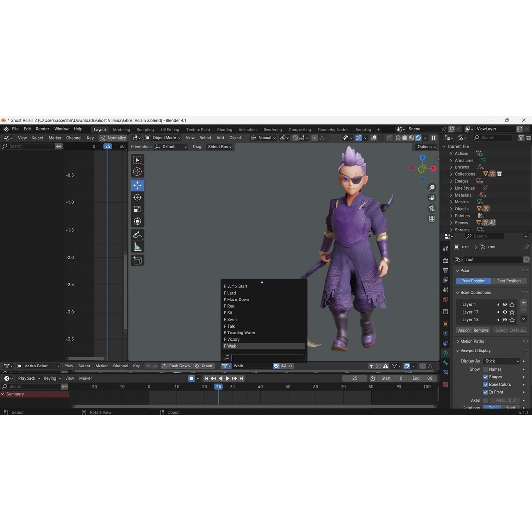 Low Poly 3D Character Model – Stylized Game Ready Bundle Edition, FBX - View 37