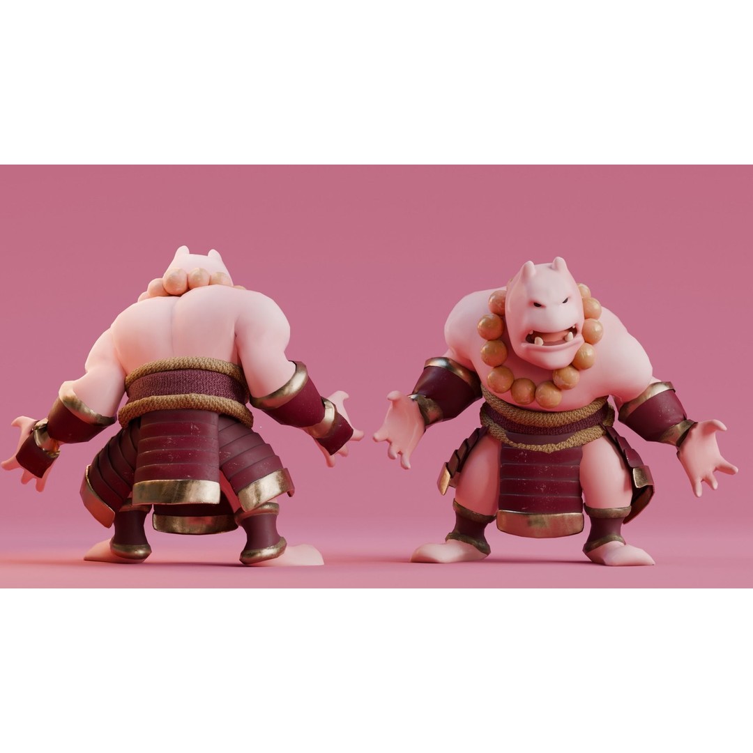 Low Poly 3D Character Model – Stylized Game Ready Bundle Edition, FBX - View 41