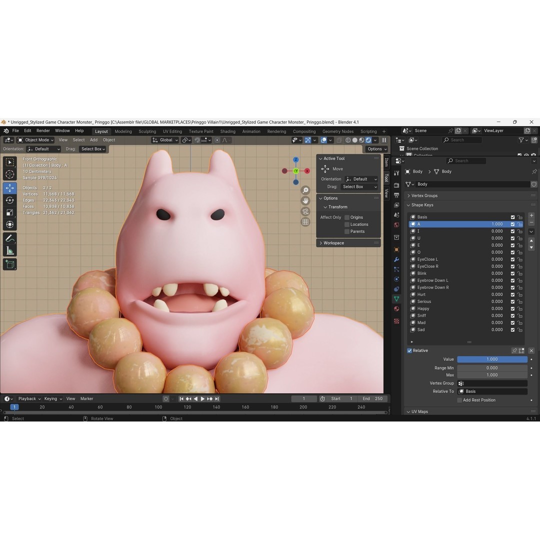 Low Poly 3D Character Model – Stylized Game Ready Bundle Edition, FBX - View 44