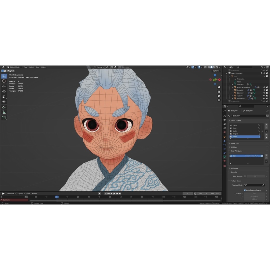 Low Poly 3D Character Model – Stylized Game Ready Bundle Edition, FBX - View 7