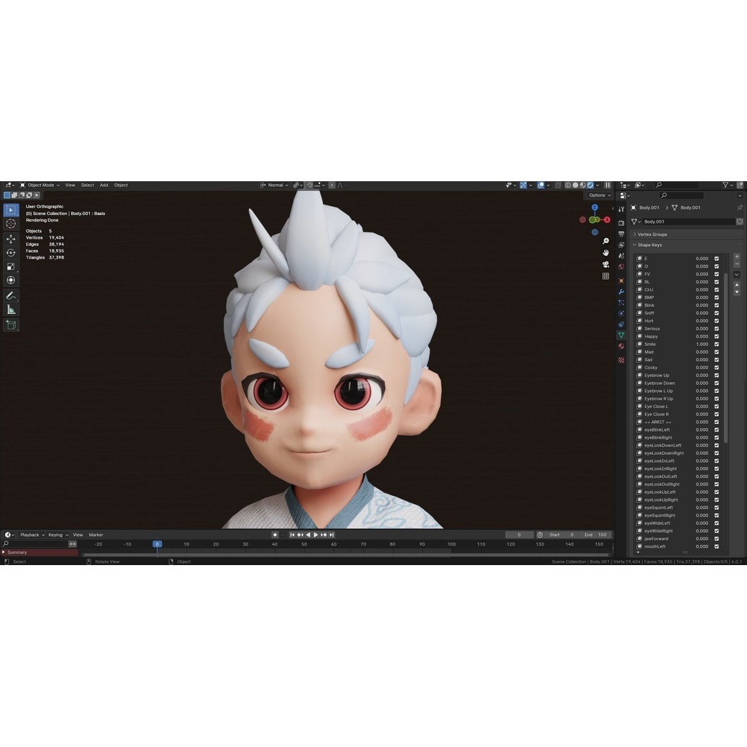 Low Poly 3D Character Model – Stylized Game Ready Bundle Edition, FBX - View 9