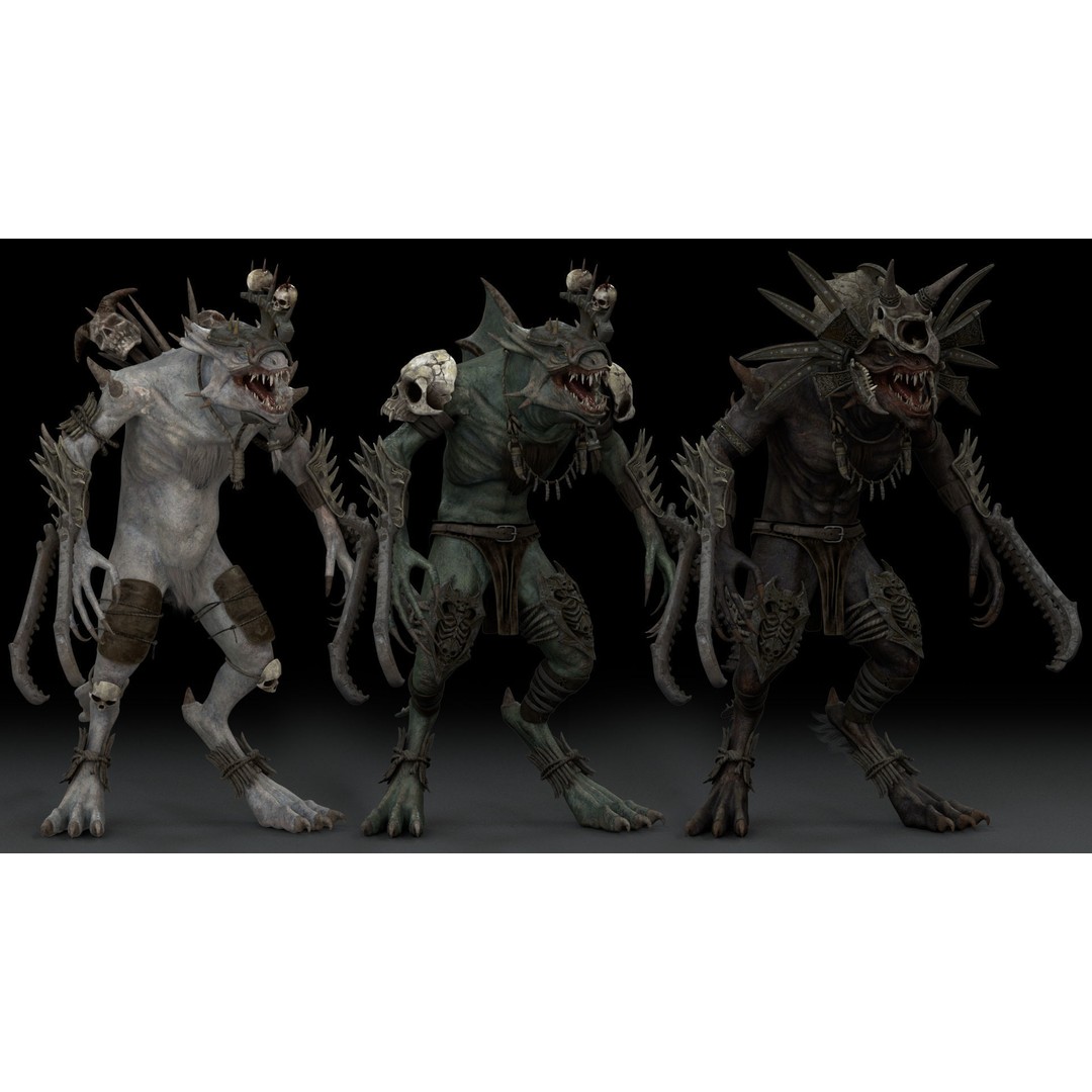 Serpens Dragon 3D Model – Rigged Low-Poly Game Asset, FBX, PBR - View 9
