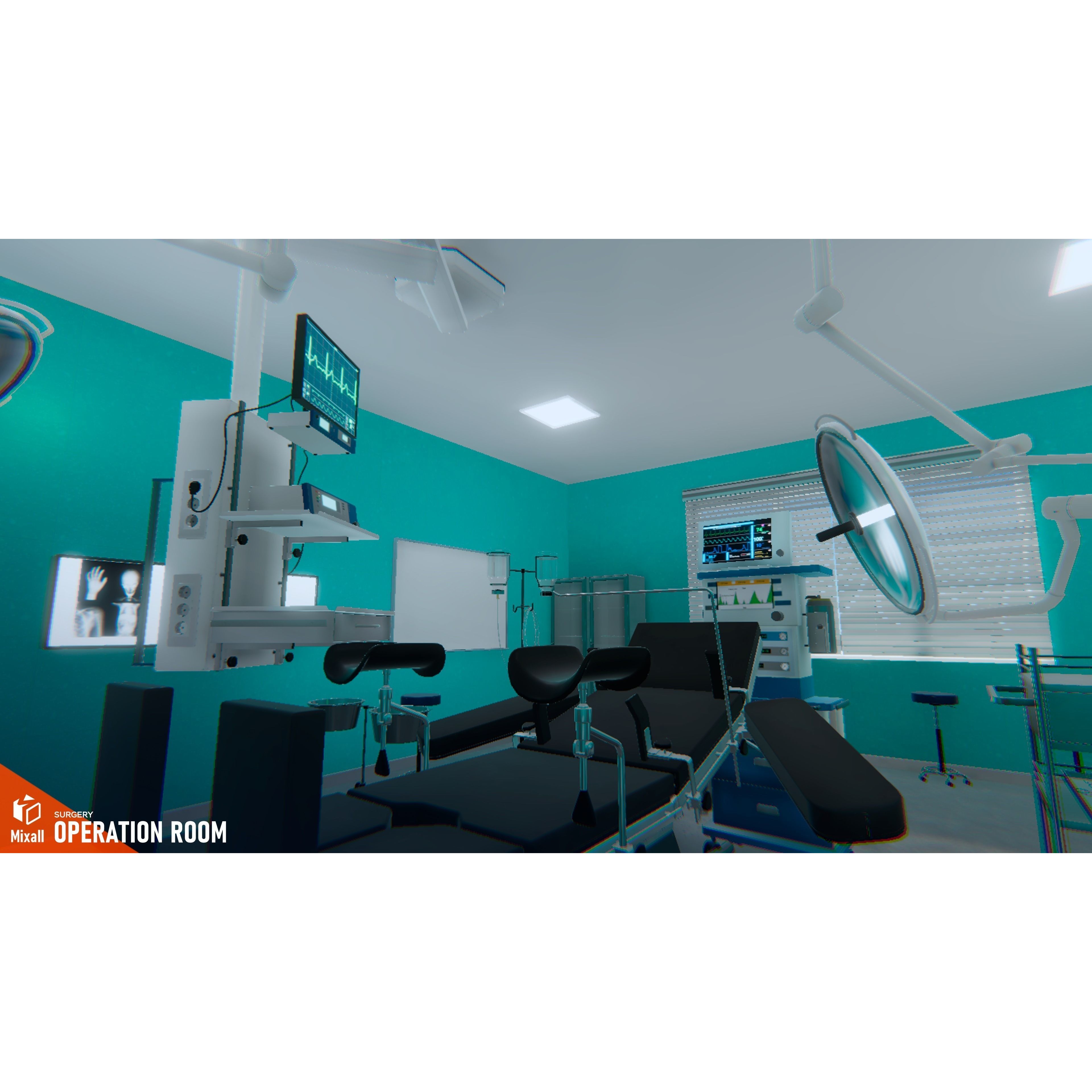 Operation Room - Game-Ready 3D Model - View 10