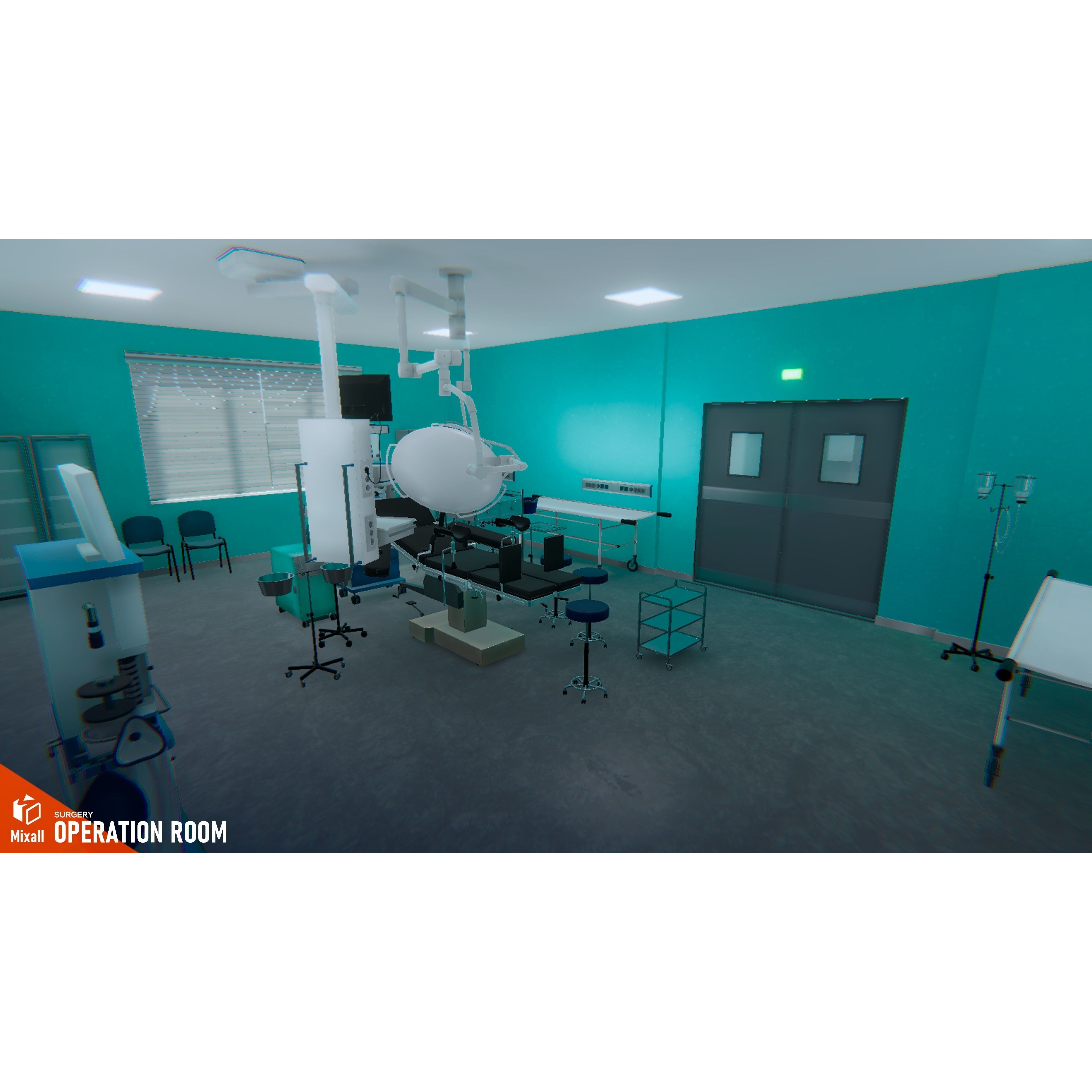 Operation Room - Game-Ready 3D Model - View 12