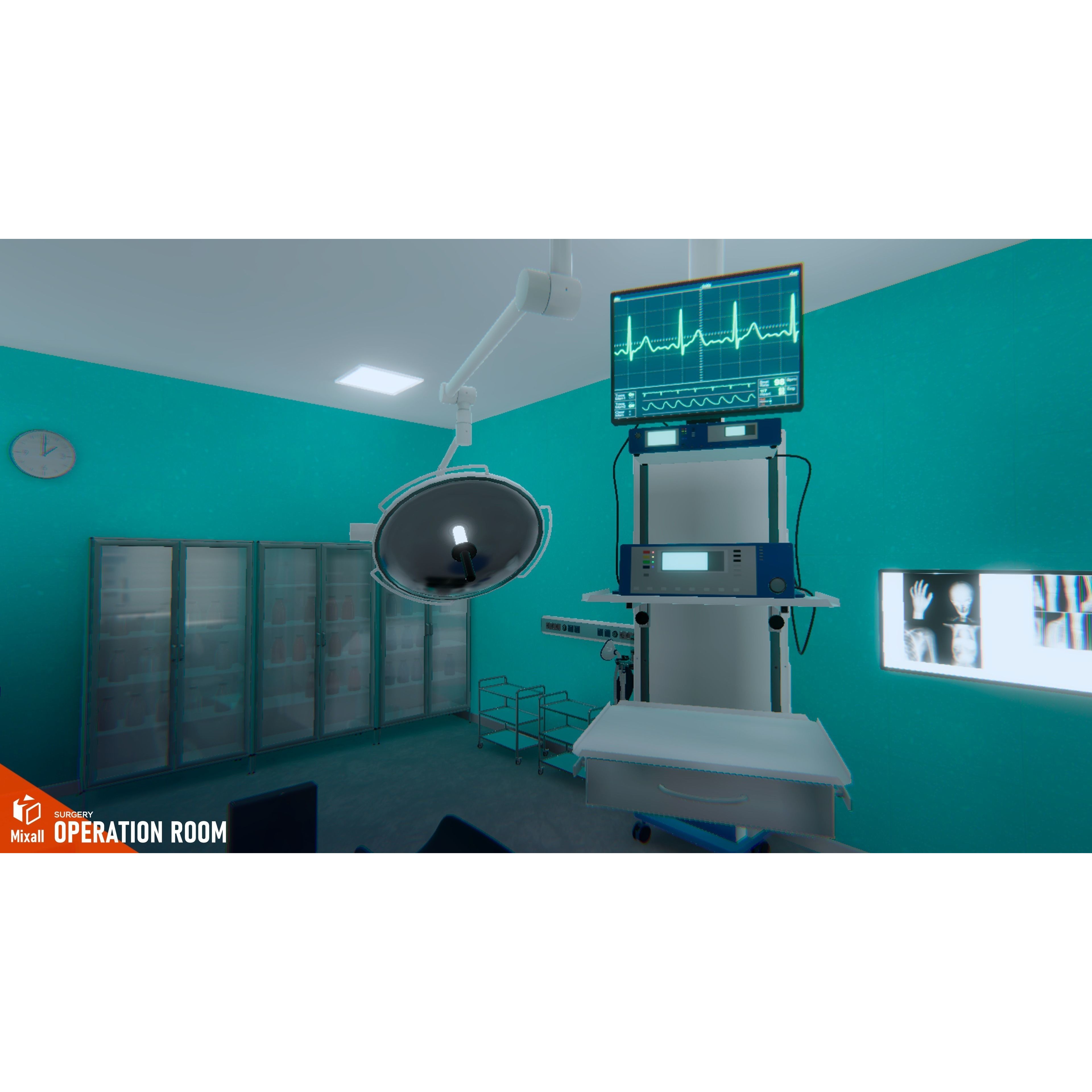 Operation Room - Game-Ready 3D Model - View 14