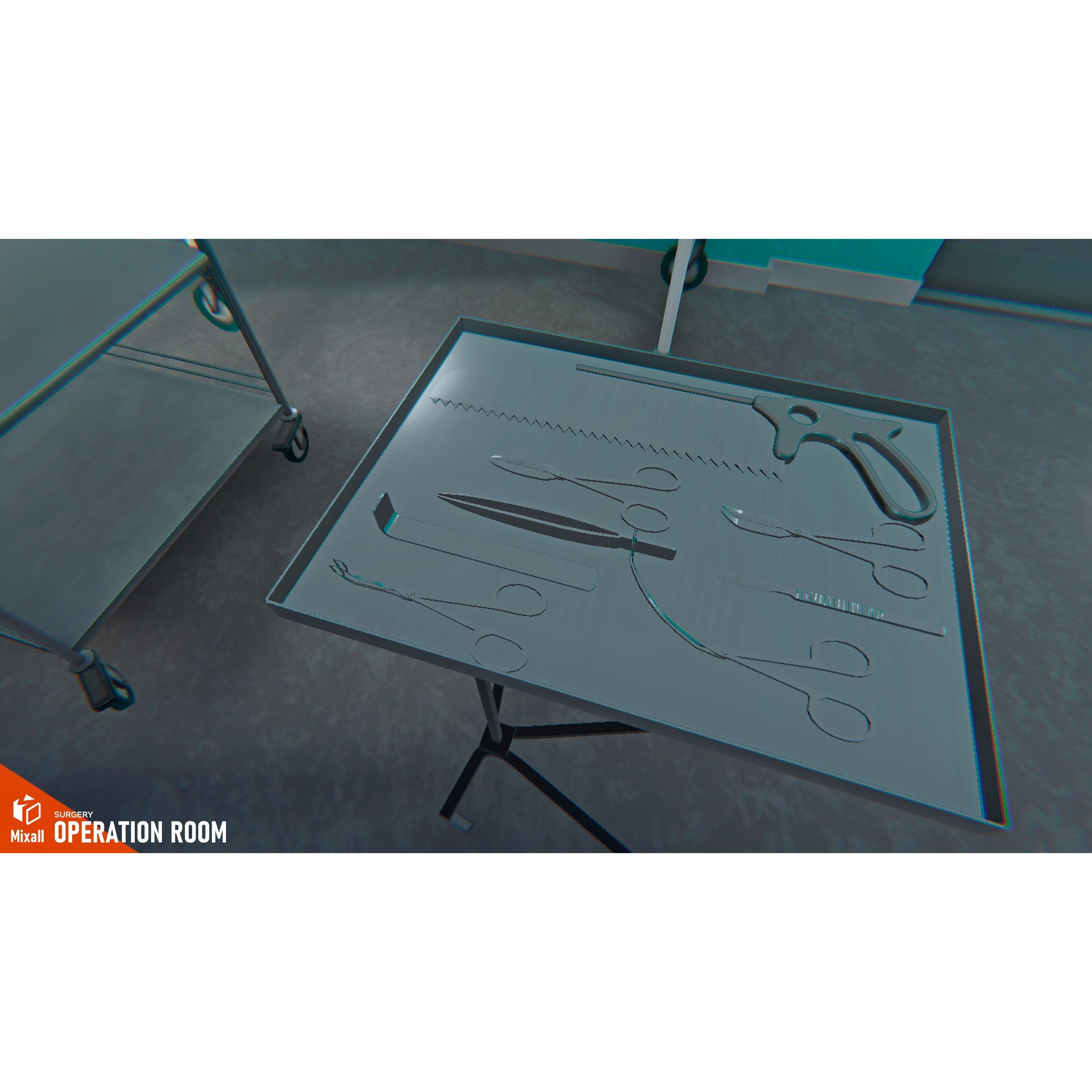 Operation Room - Game-Ready 3D Model - View 19