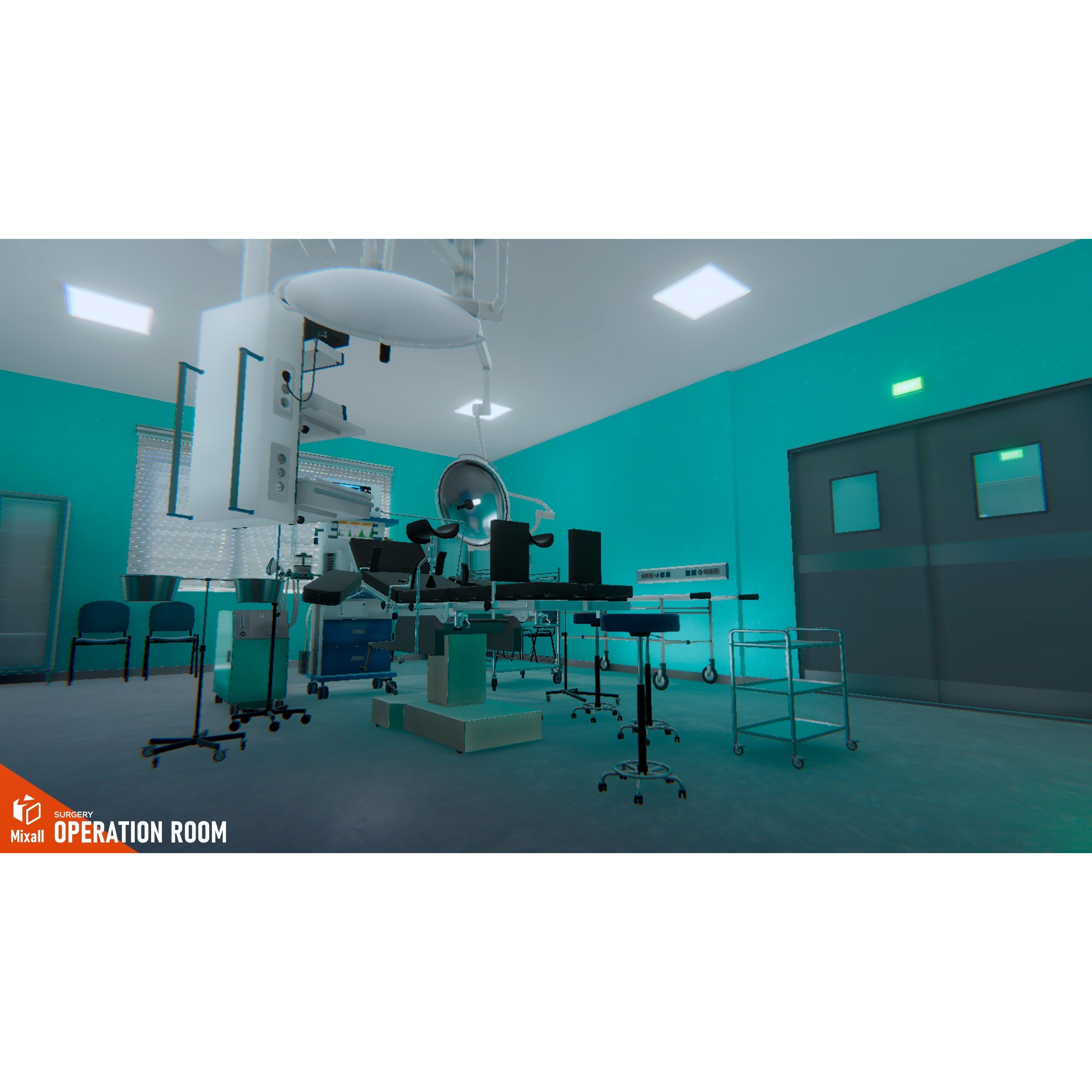Operation Room - Game-Ready 3D Model - View 7