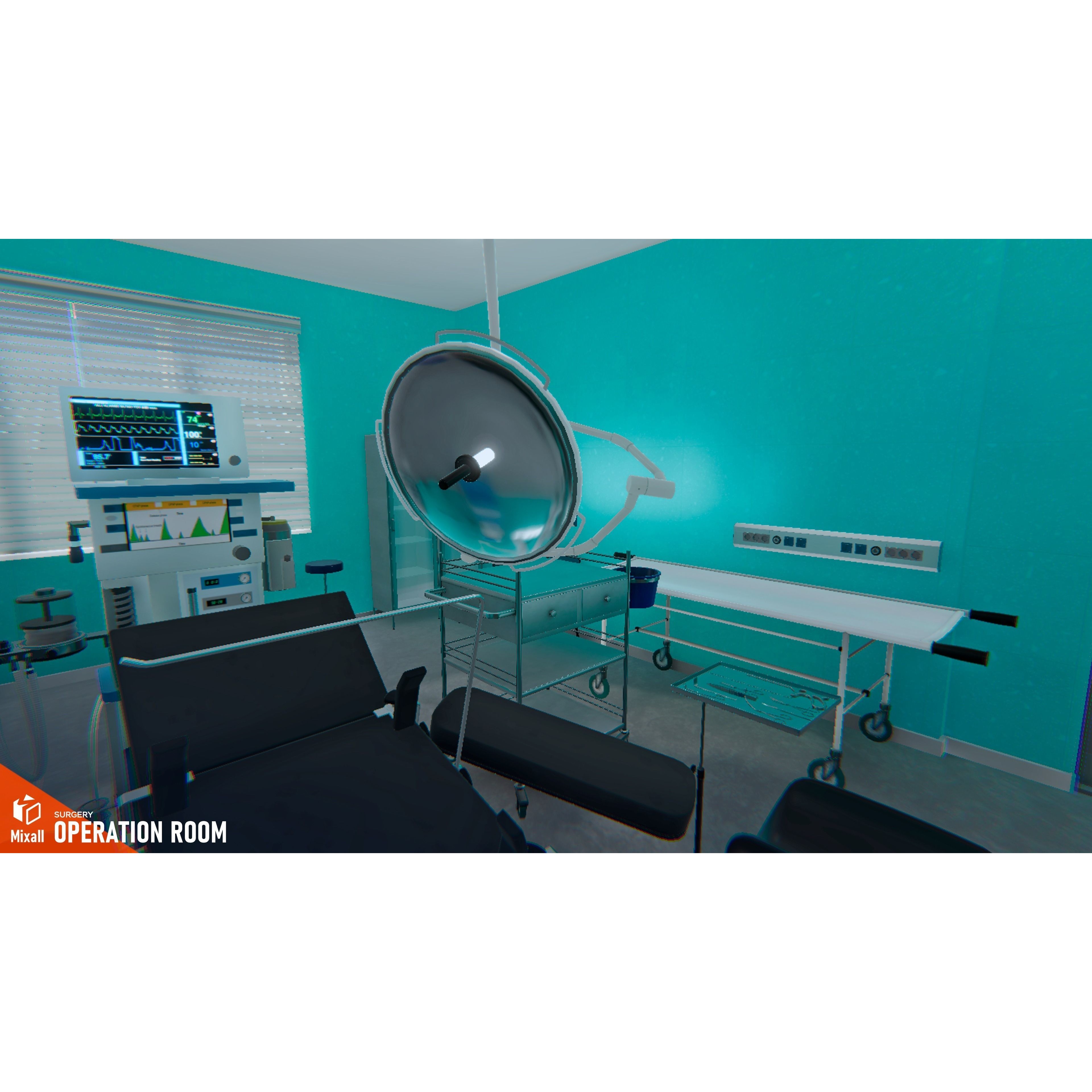 Operation Room - Game-Ready 3D Model - View 9