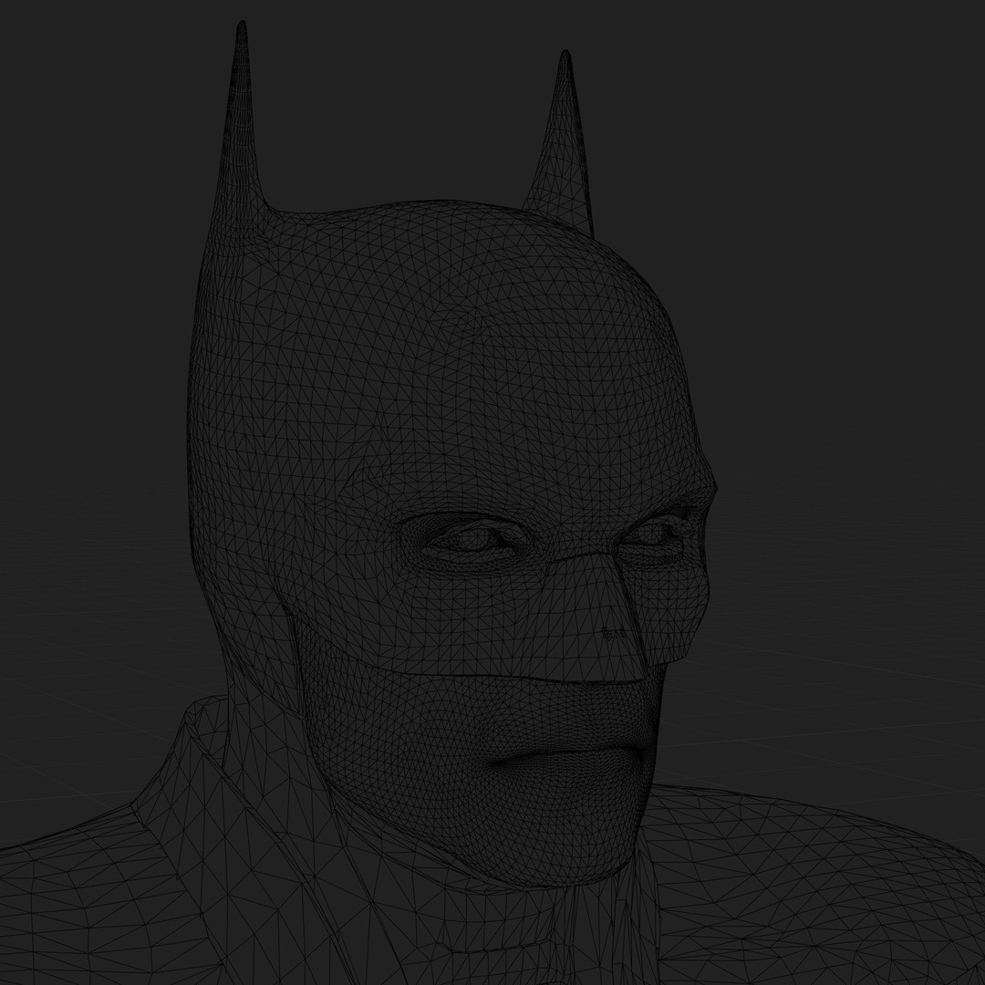 Batman 3D Model – Rigged Low Poly Character, FBX, OBJ, Blender - View 12