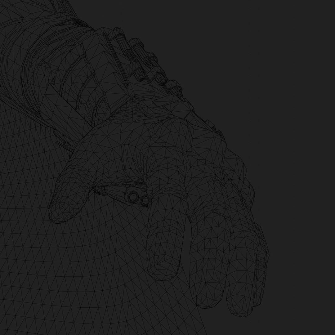 Batman 3D Model – Rigged Low Poly Character, FBX, OBJ, Blender - View 16