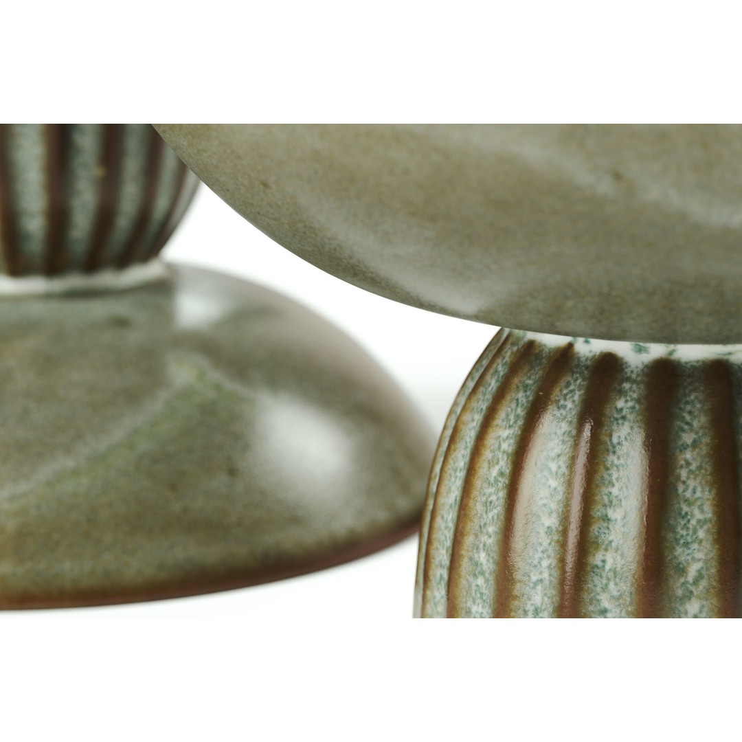 Madam Stoltz Etagere 3D Model – Green Ceramic Kitchen Decor, FBX - View 4