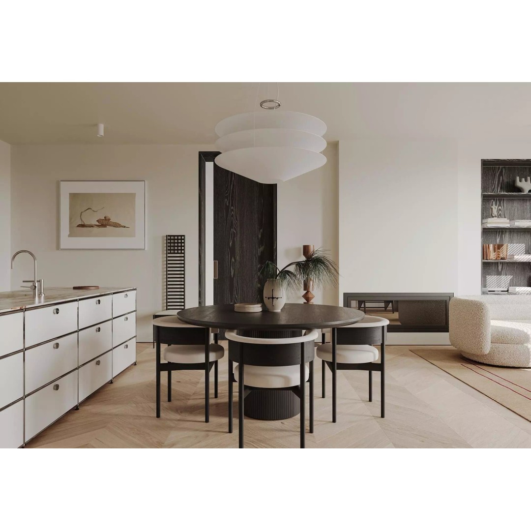 Modern Living Room 3D Model – High Poly Interior Scene, FBX & OBJ - View 5