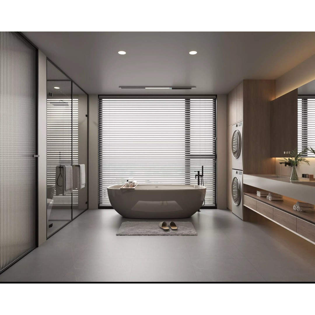 Bathroom 3D Model – Modern Interior Design with Luxury Fixtures - View 2