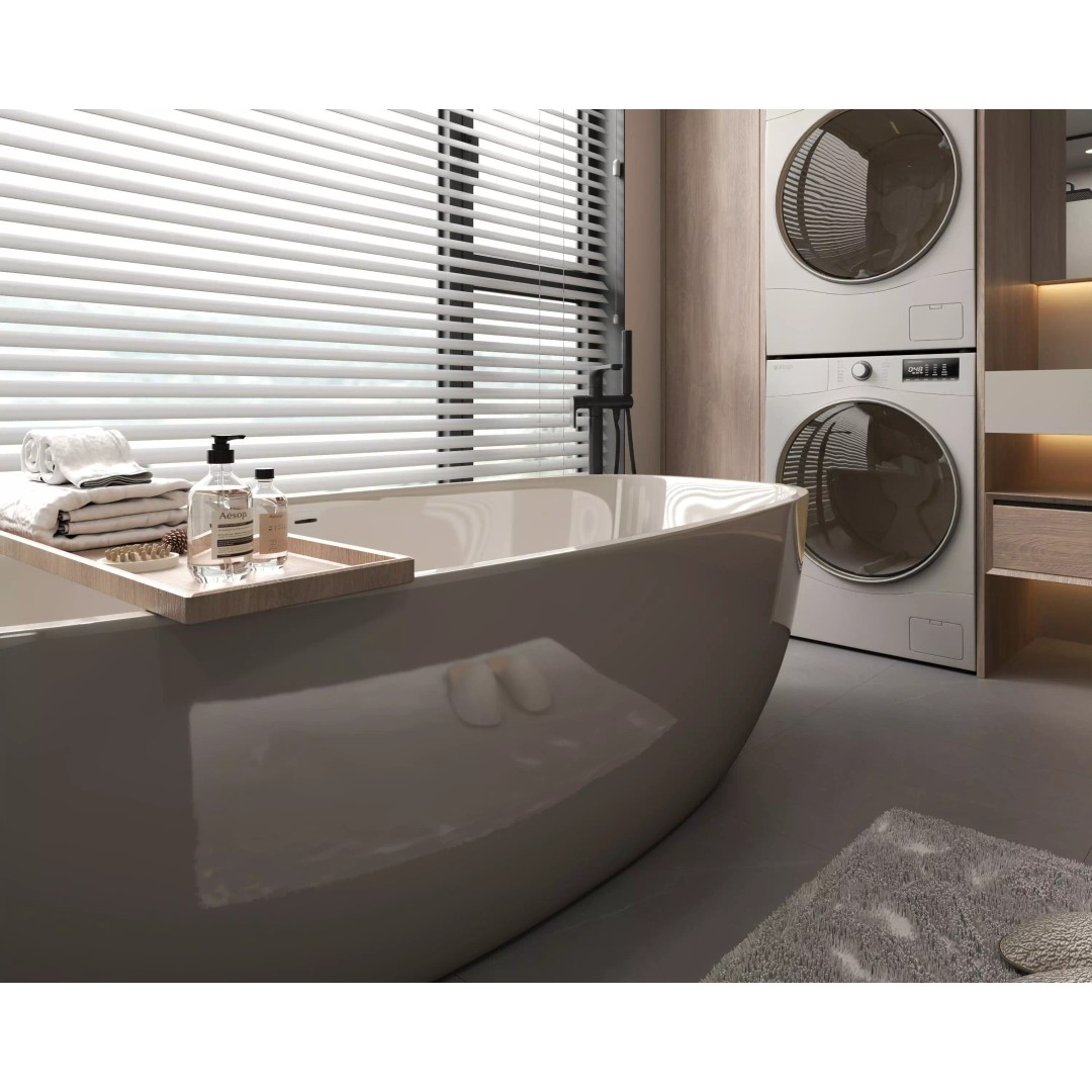 Bathroom 3D Model – Modern Interior Design with Luxury Fixtures - View 3