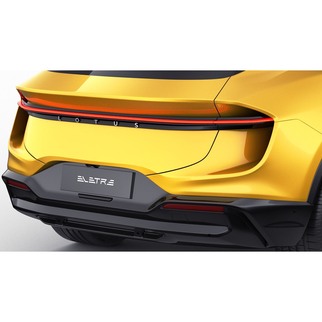 Lotus Eletre 2023 3D Model – High Detail SUV, Multiple Formats - View 10