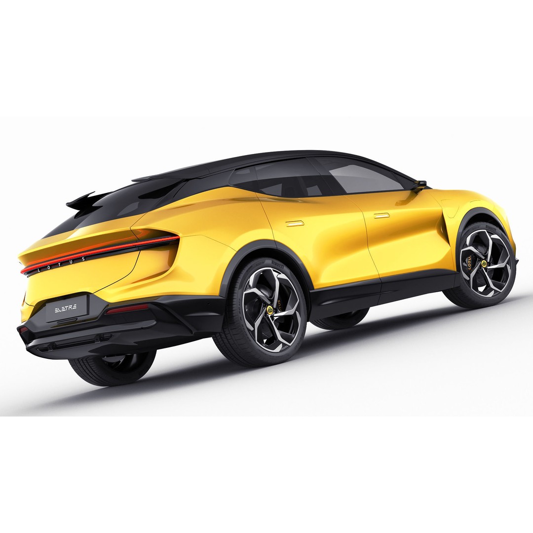 Lotus Eletre 2023 3D Model – High Detail SUV, Multiple Formats - View 15