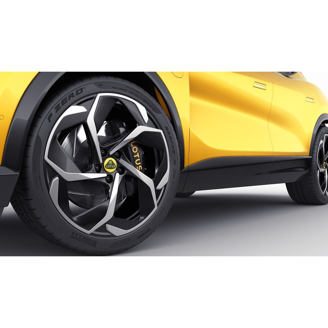 Lotus Eletre 2023 3D Model – High Detail SUV, Multiple Formats - View 16
