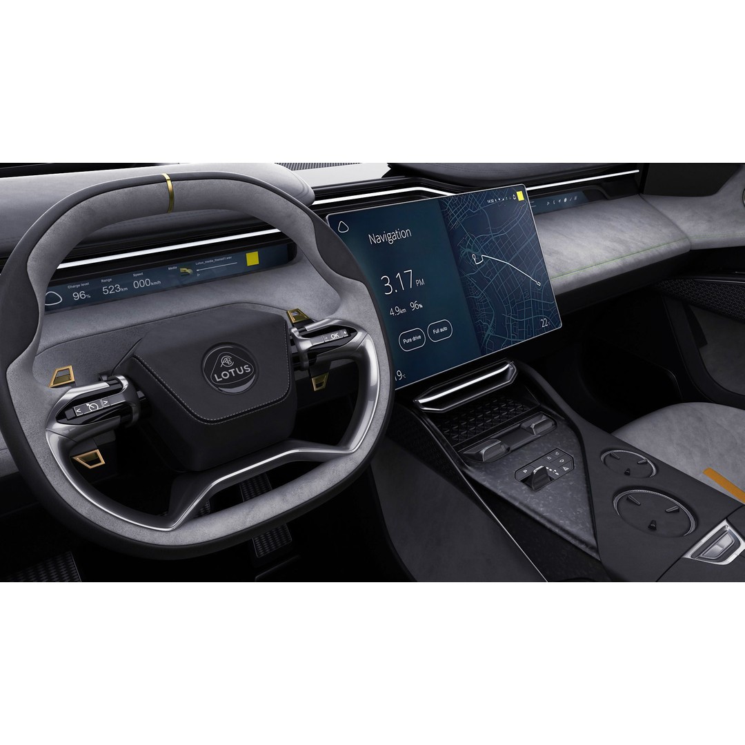 Lotus Eletre 2023 3D Model – High Detail SUV, Multiple Formats - View 25