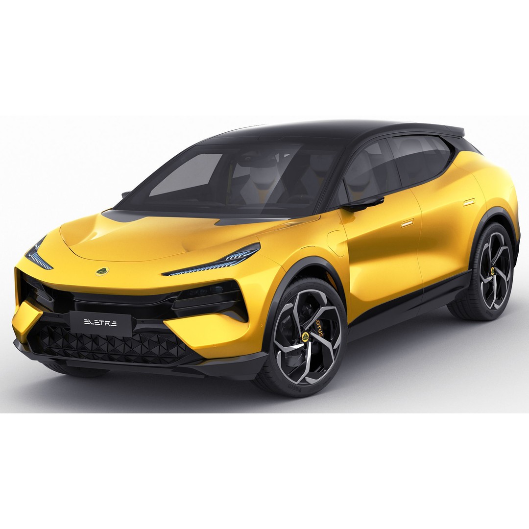 Lotus Eletre 2023 3D Model – High Detail SUV, Multiple Formats - View 3