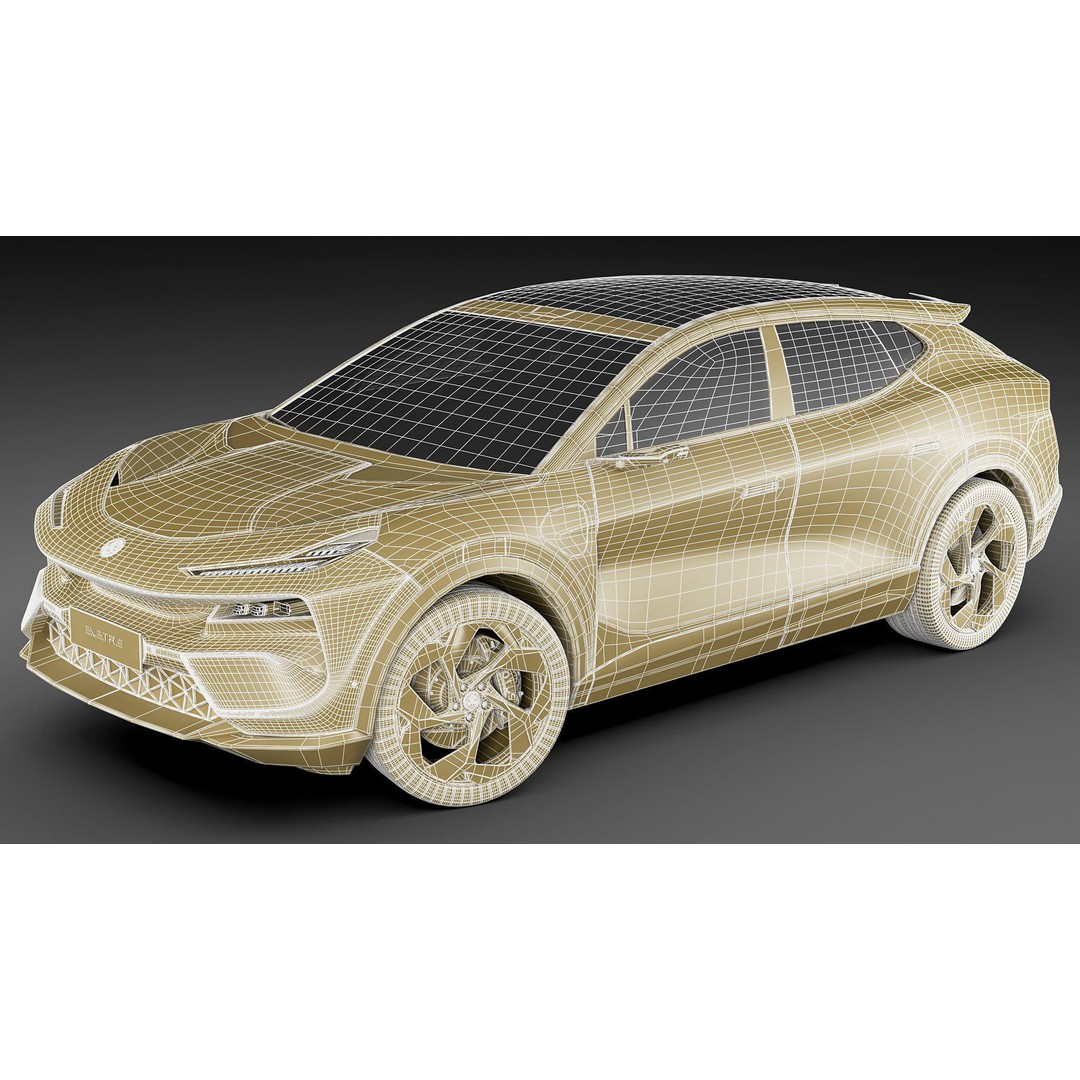 Lotus Eletre 2023 3D Model – High Detail SUV, Multiple Formats - View 35