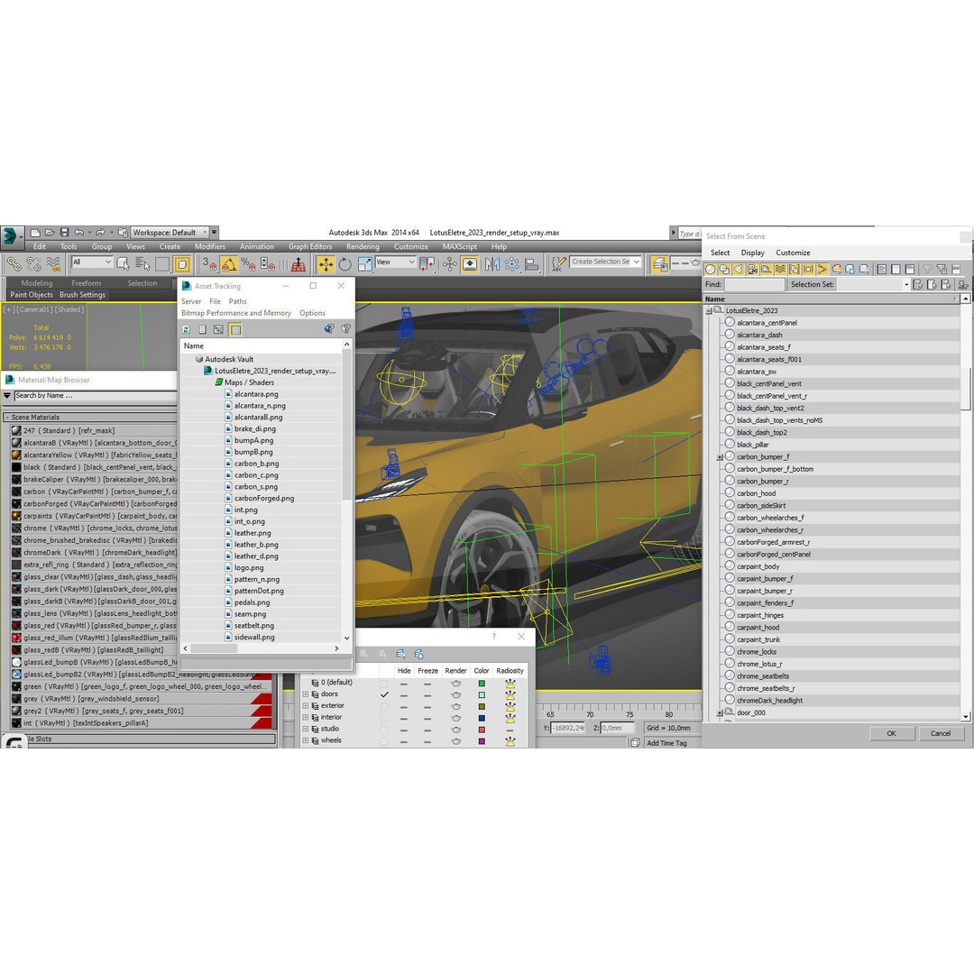 Lotus Eletre 2023 3D Model – High Detail SUV, Multiple Formats - View 39