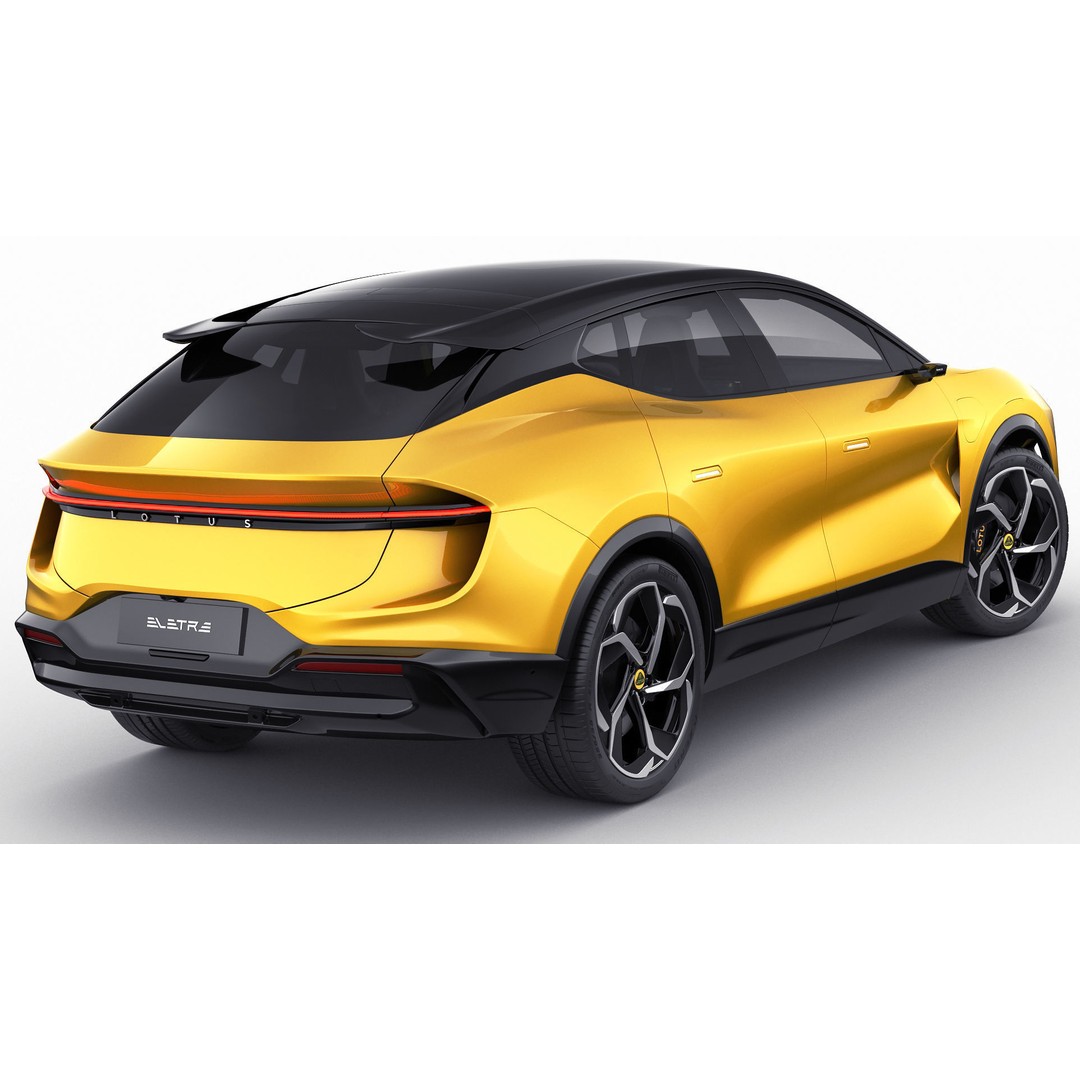 Lotus Eletre 2023 3D Model – High Detail SUV, Multiple Formats - View 4