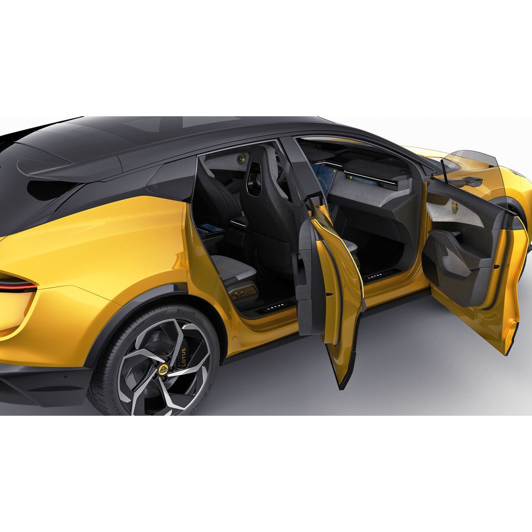 Lotus Eletre 2023 3D Model – High Detail SUV, Multiple Formats - View 6