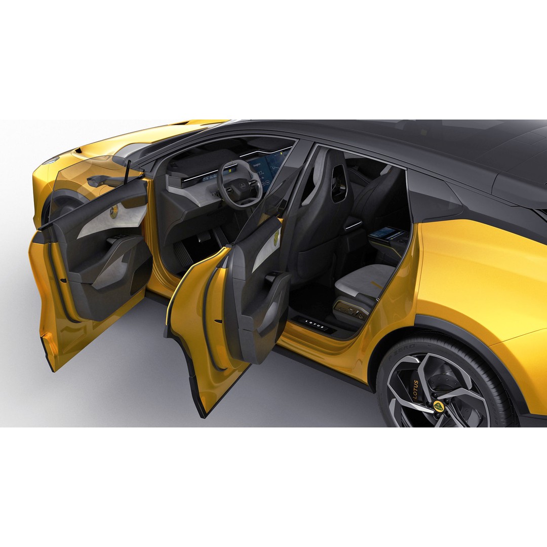 Lotus Eletre 2023 3D Model – High Detail SUV, Multiple Formats - View 7