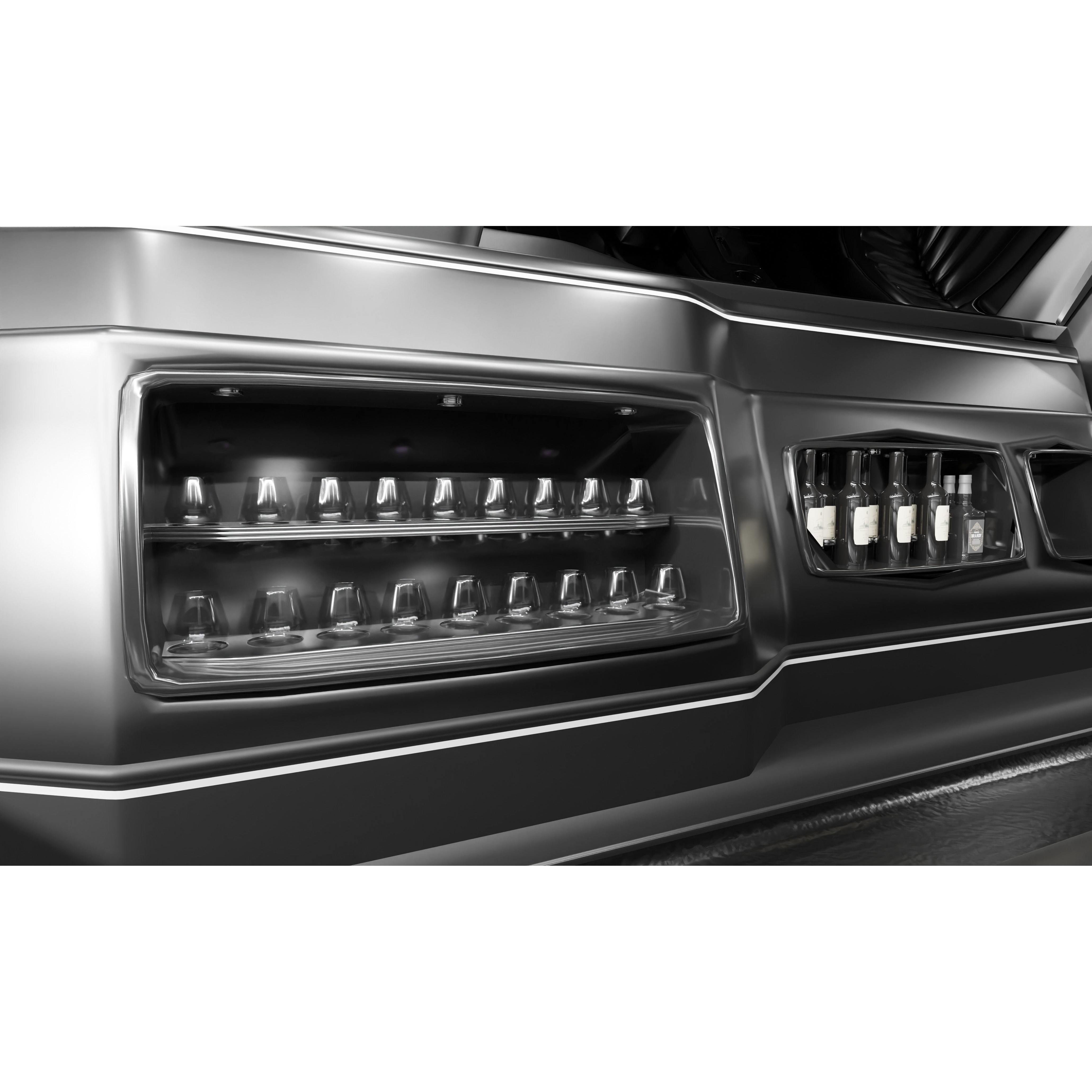 Limousine Luxury Car - Game-Ready 3D Model - View 12