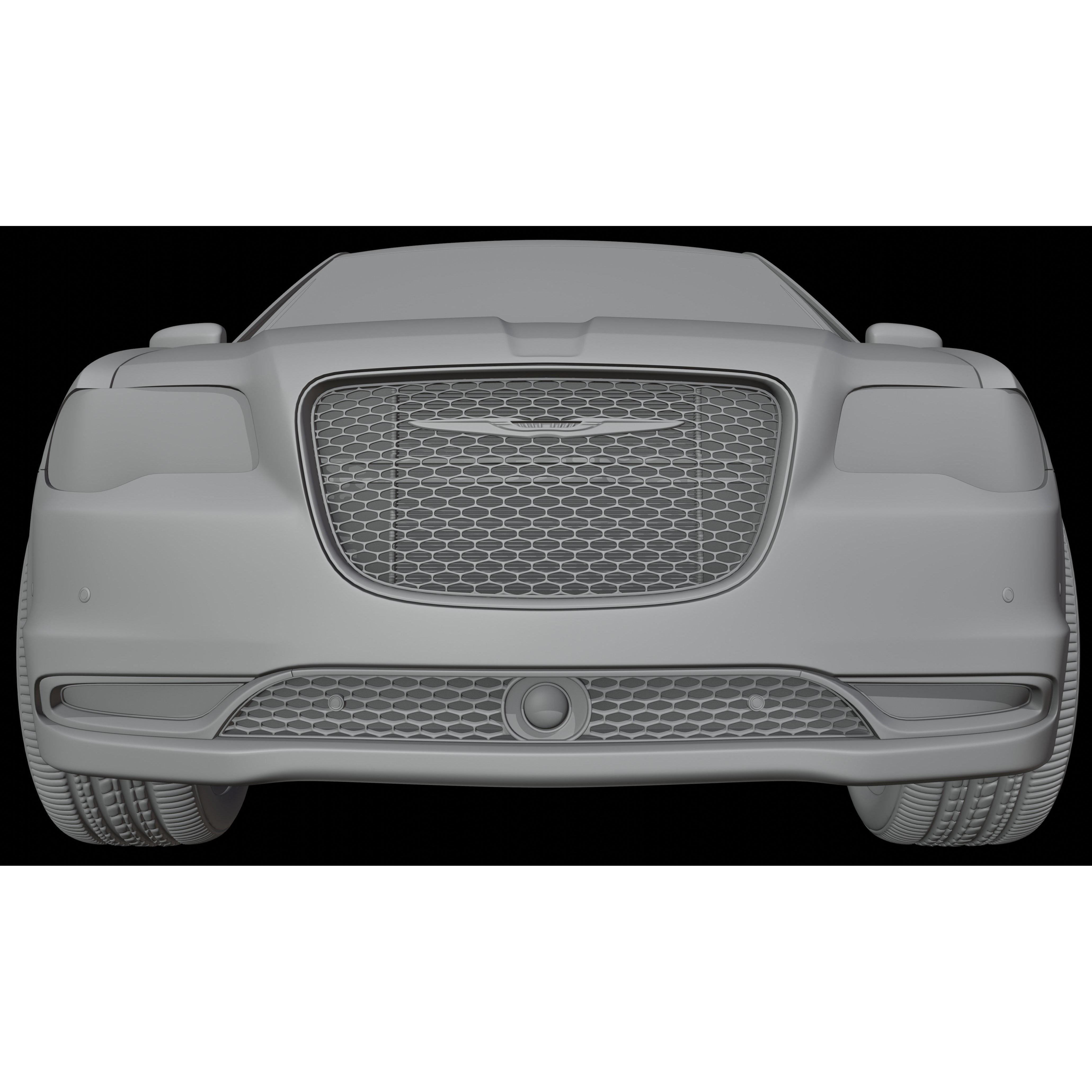 Limousine Luxury Car - Game-Ready 3D Model - View 18