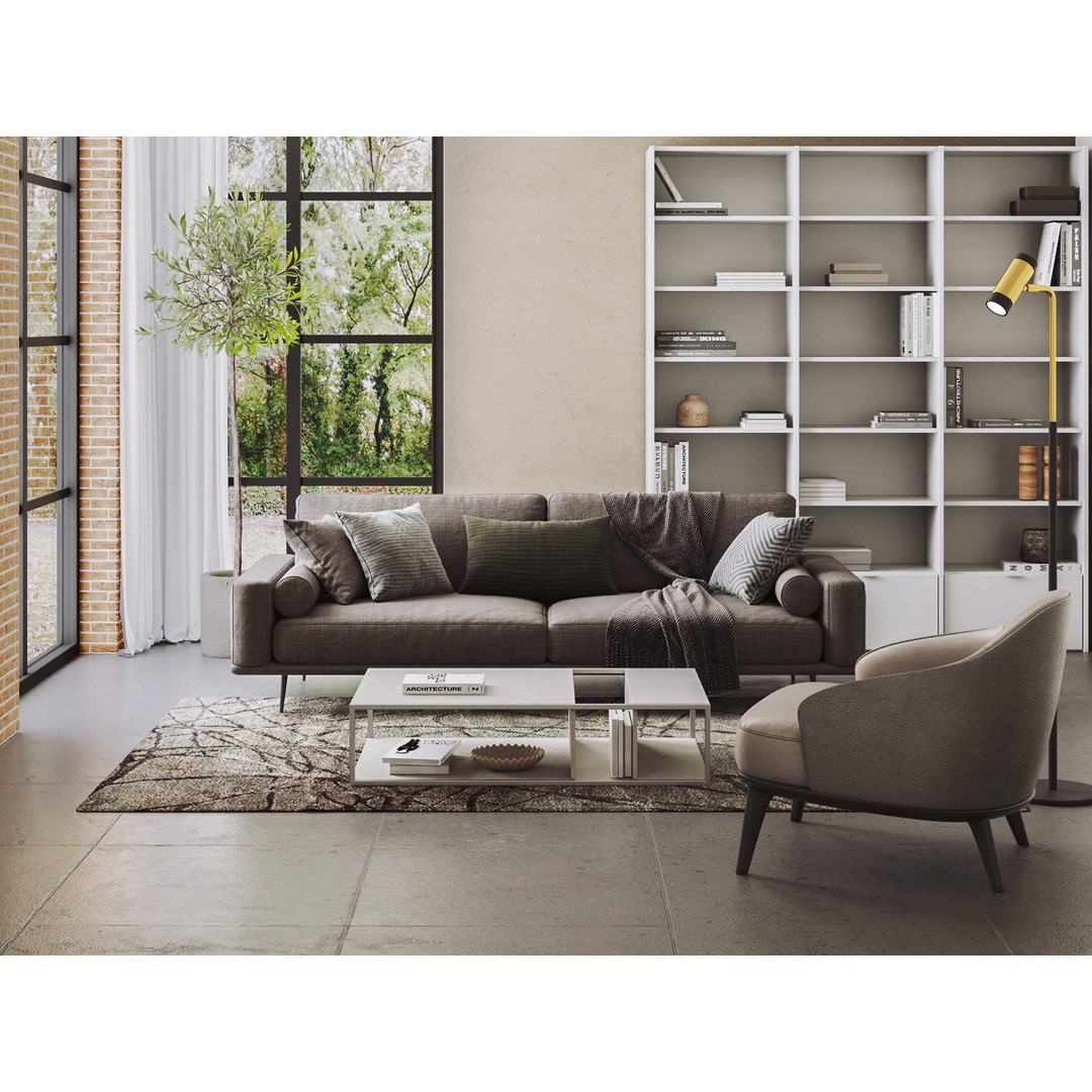 Living Room Units 3D Model – Modern Scandinavian Design, V-Ray Ready - View 5