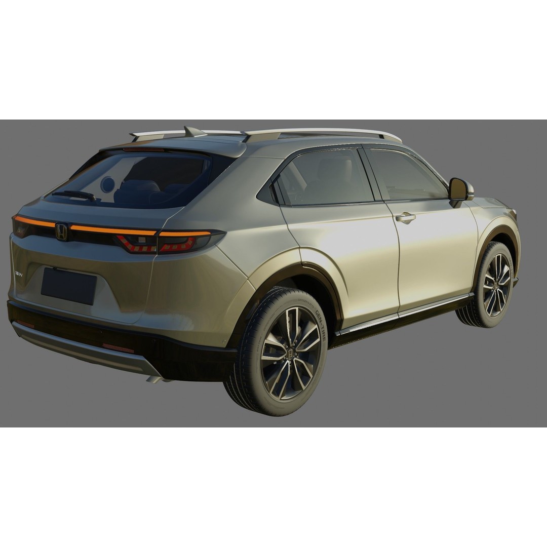 Honda HR-V Vezel XR-V 2022 3D Model – Detailed SUV with Interior - View 22